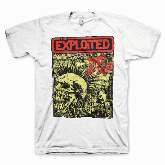 Exploited Not Dead Mens T-Shirt - Exploited - Flyclothing LLC