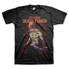 Five Finger Death Punch Patriotic Mens T-Shirt - Flyclothing LLC