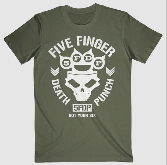 Five Finger Death Punch Knucklehead T-Shirt - Five Finger Death Punch
