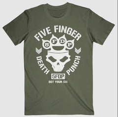 Five Finger Death Punch Knucklehead T-Shirt - Five Finger Death Punch