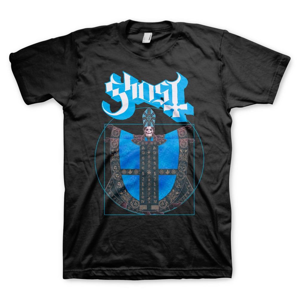 Ghost Vitruvian Mens T-Shirt - Ghost