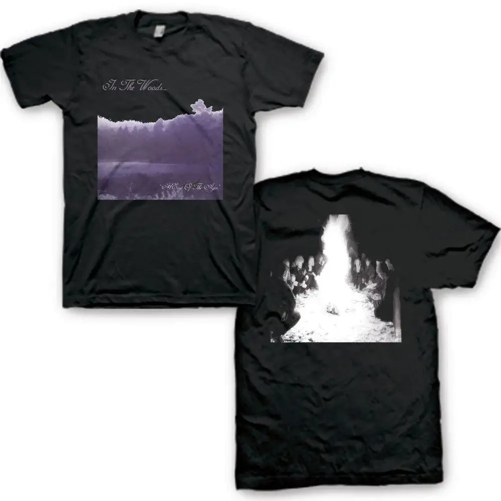 In The Woods In The Heart of Woods Black Mens T-Shirt - In The Woods - Flyclothing LLC