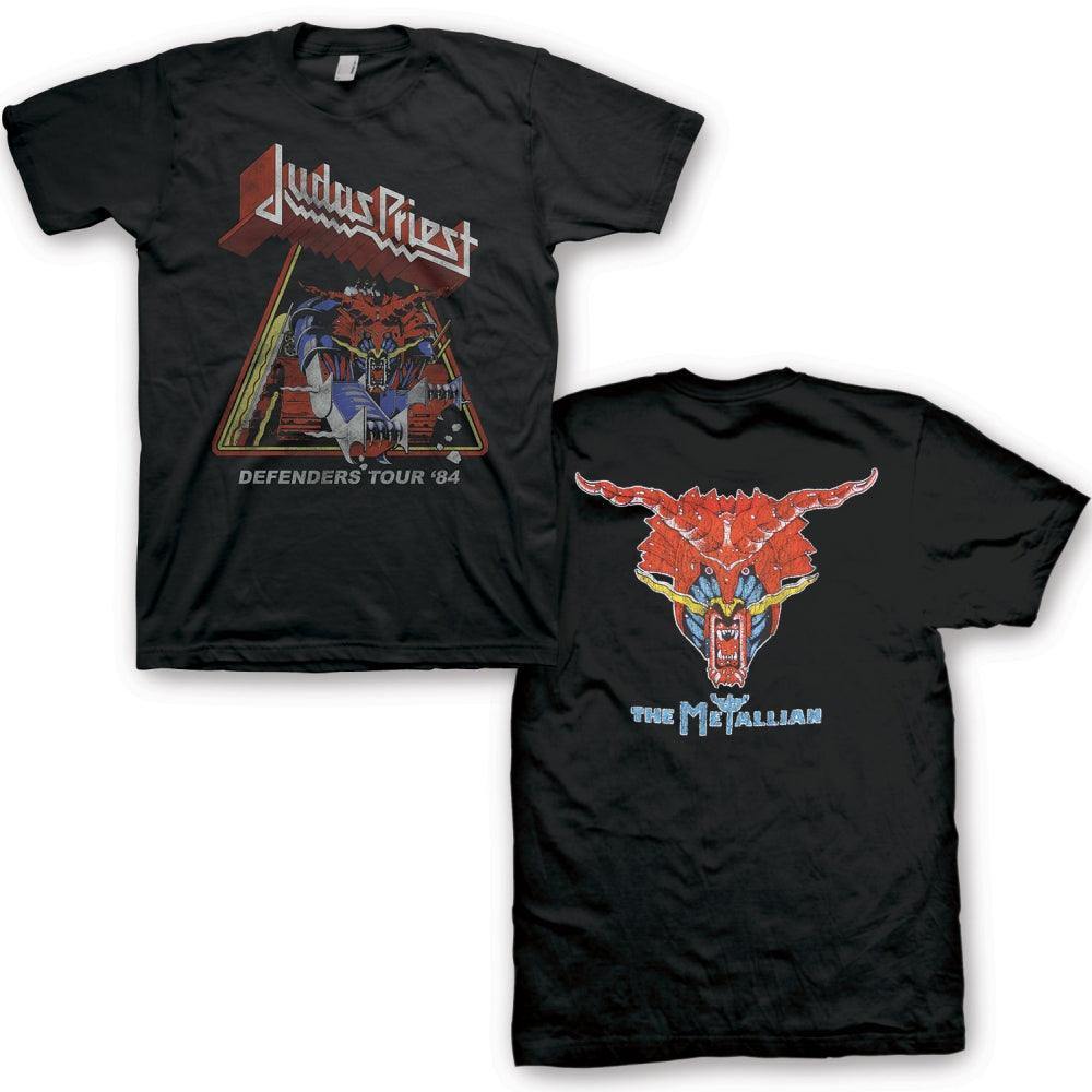 Judas Priest Defenders Vintage Tour Mens T-Shirt - Judas Priest
