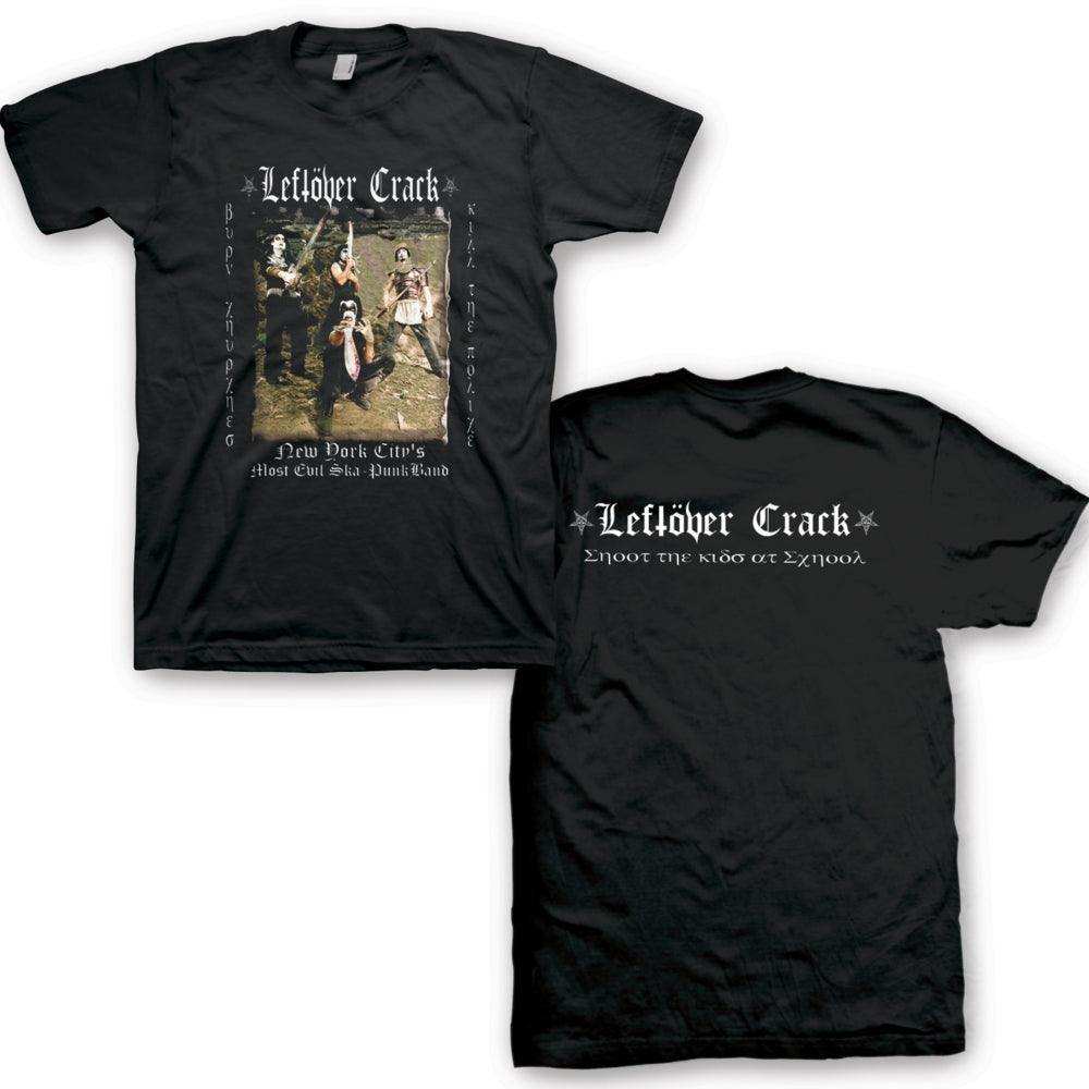 Leftover Crack Black Metal Shirt - Leftover Crack