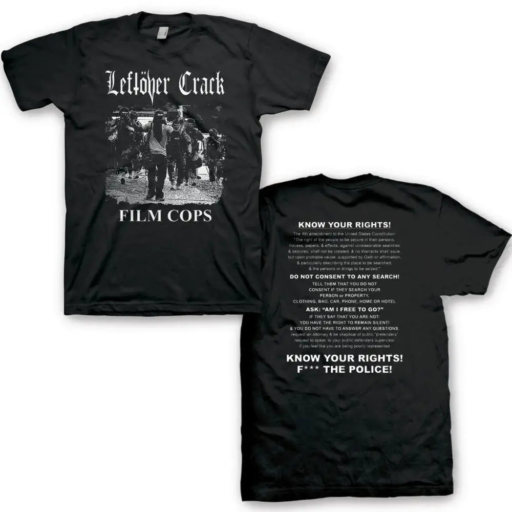 Leftover Crack film Cops Shirt - Leftover Crack - Flyclothing LLC