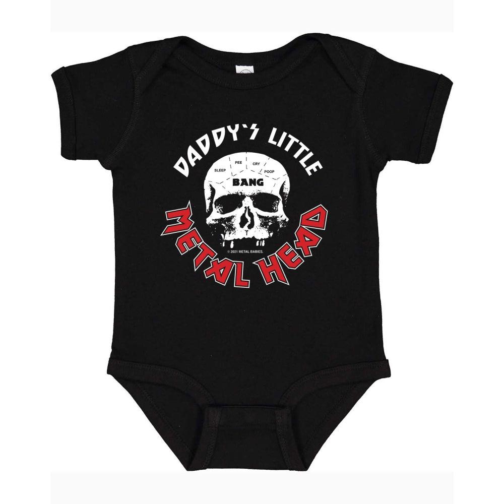 Metal Babies Daddies Little Metalhead Onesie - Flyclothing LLC