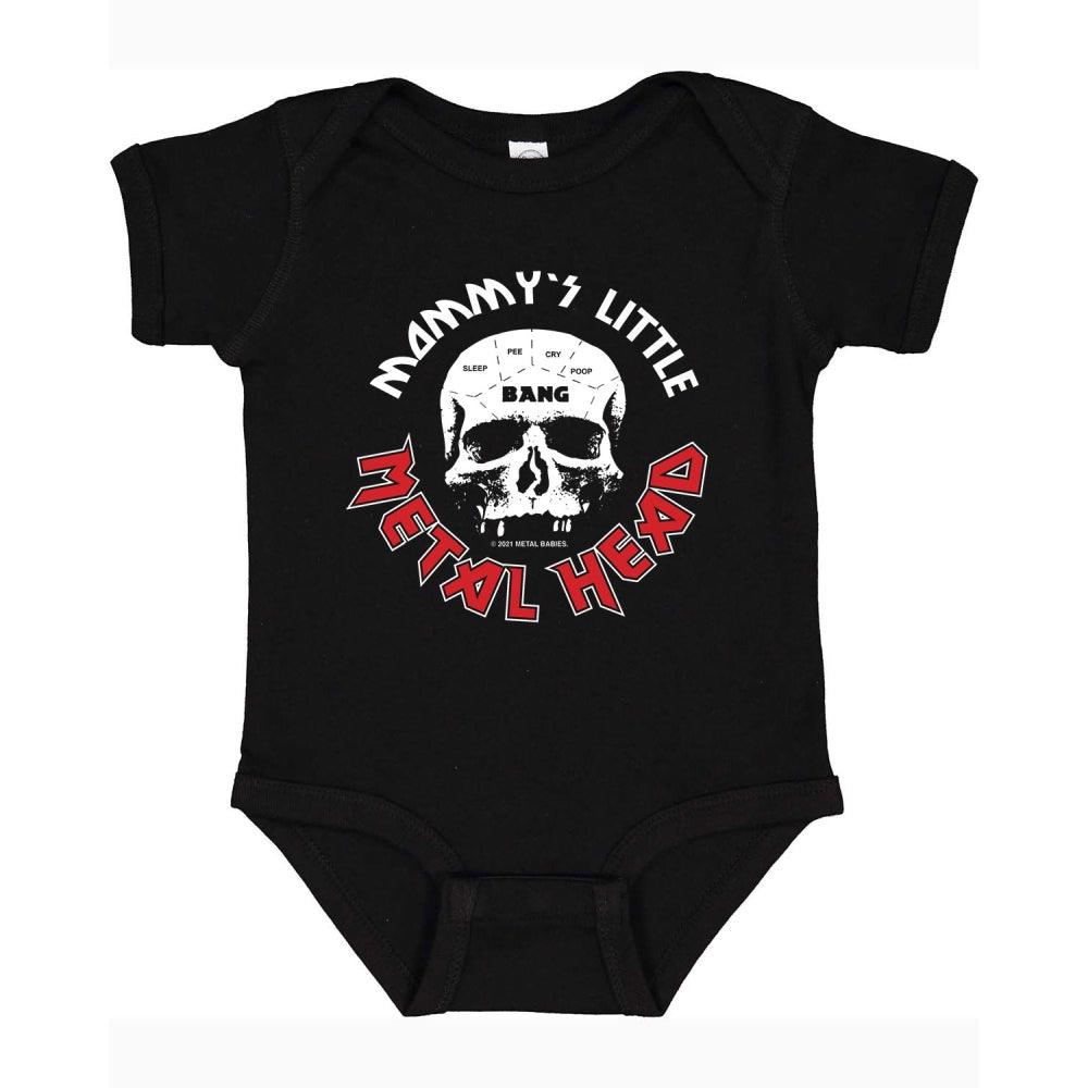 Metal Babies Mommies Little Metalhead Onesie - Flyclothing LLC