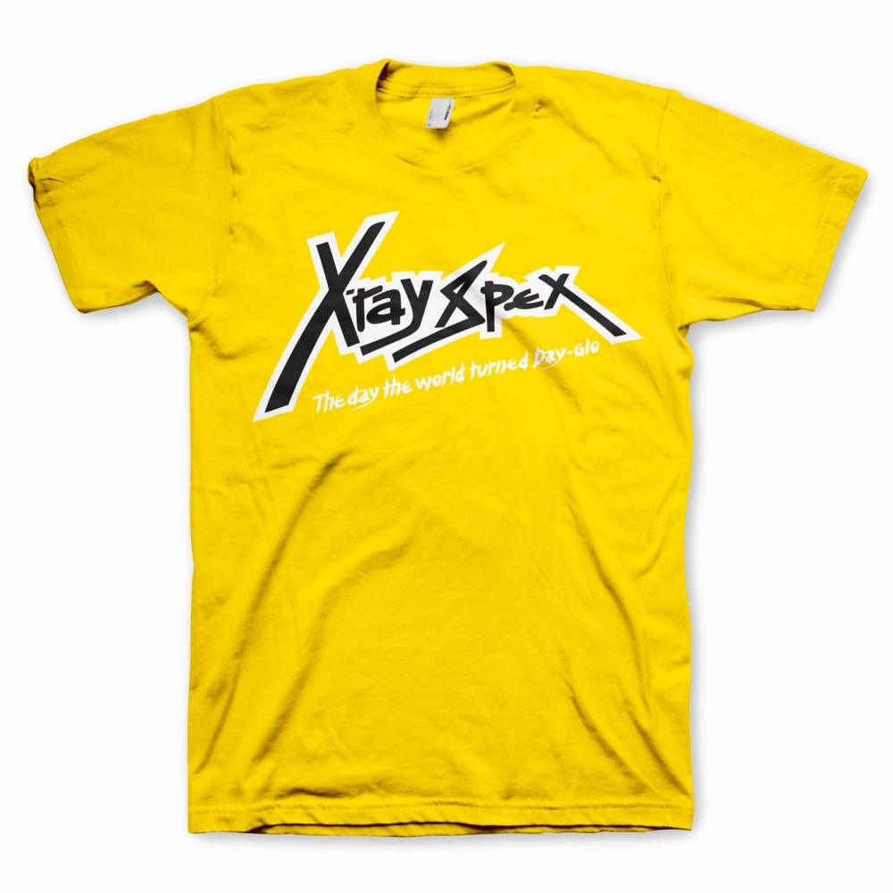 Xray Spex XRS LOGO Yellow Mens T-Shirt - Flyclothing LLC