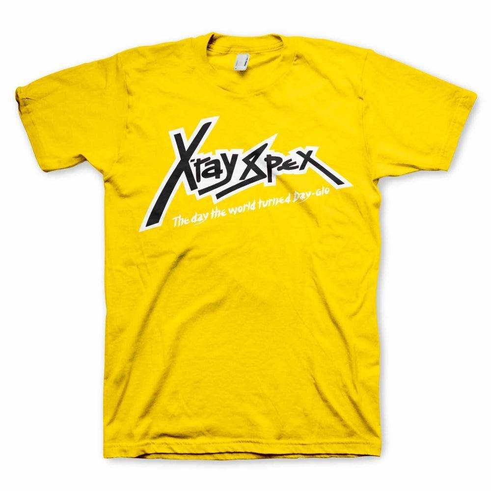 Xray Spex XRS LOGO Yellow Mens T-Shirt - XRay Spex - Flyclothing LLC