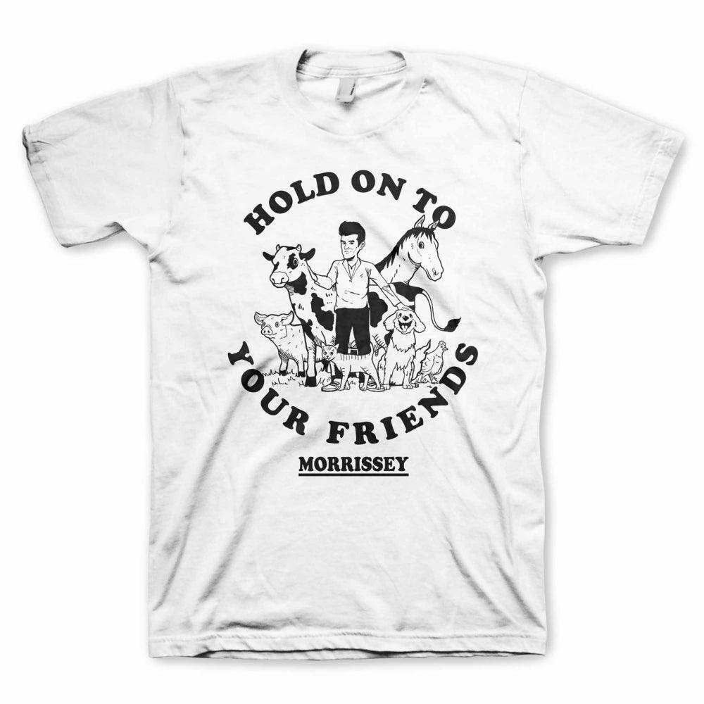 Morrissey Hold On To Your Friends Mens T-Shirt - Morrissey - Flyclothing LLC