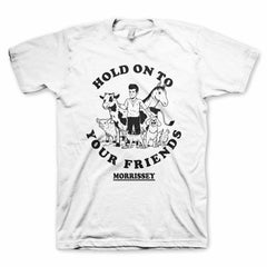 Morrissey Hold On To Your Friends Mens T-Shirt - Flyclothing LLC