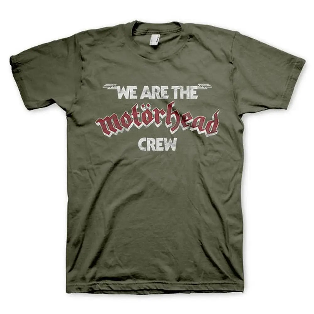 Motorhead Crew Military Mens T-Shirt - Motorhead - Flyclothing LLC