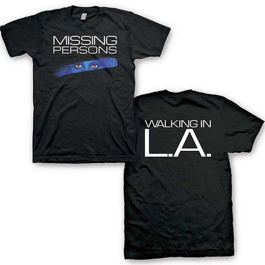 Walking In LA Black Mens T-Shirt - Missing Persons - Flyclothing LLC