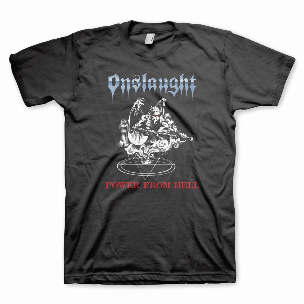 Onslaught Power from Hell Mens T-Shirt - Flyclothing LLC