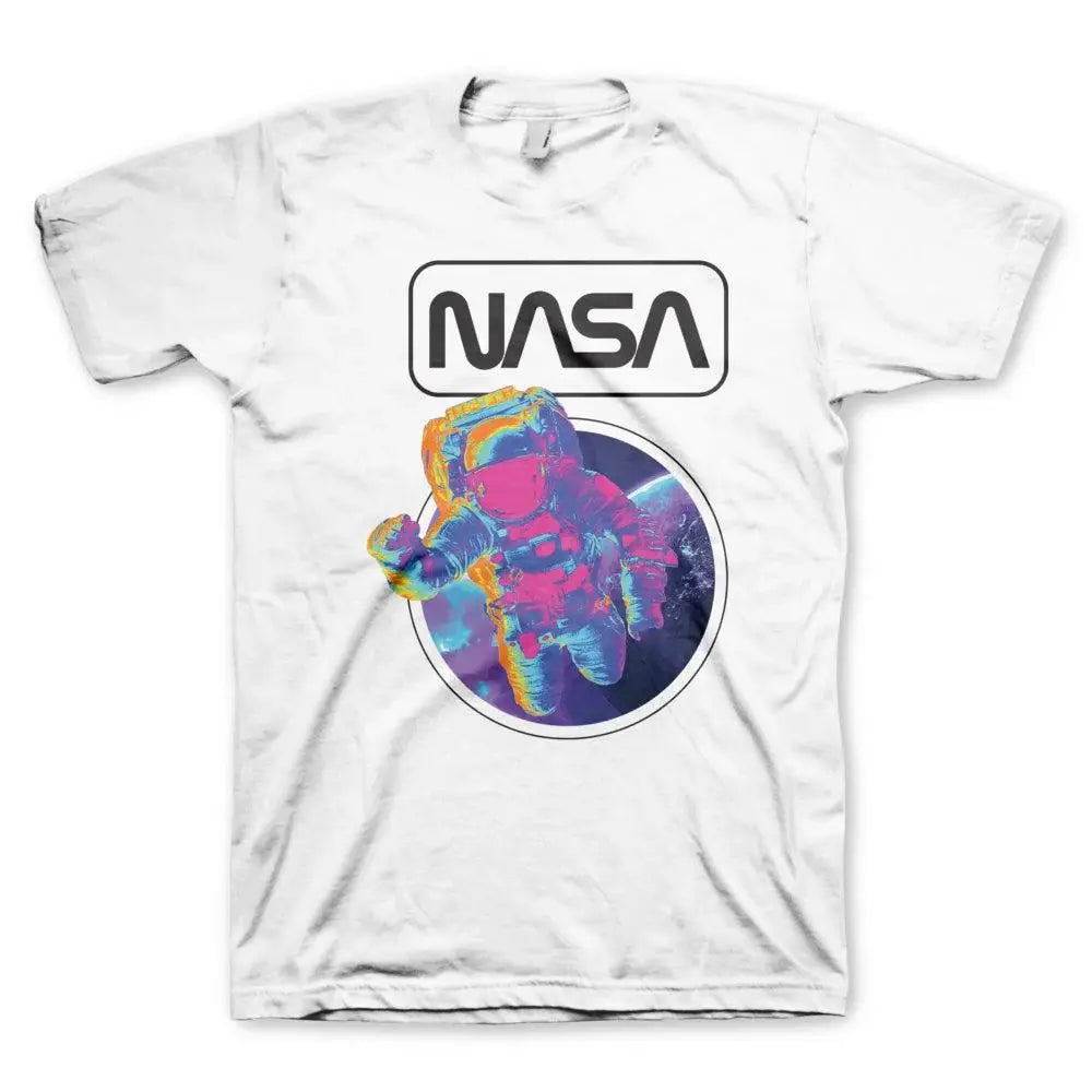 Nasa Rainbow Astronaut Mens T-Shirt - NASA - Flyclothing LLC
