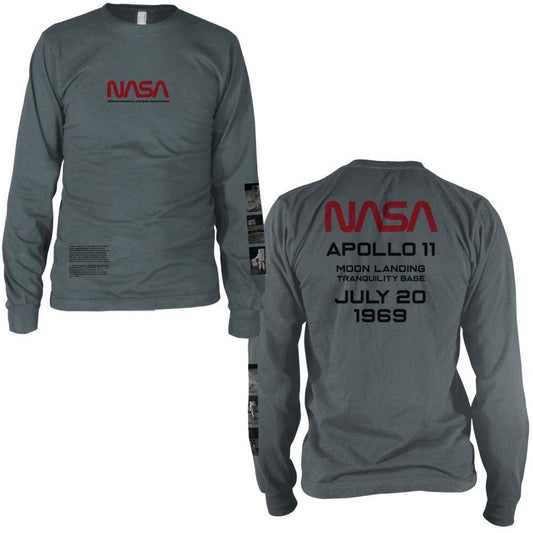 Nasa Apollo 11 Long Sleeve T-Shirt - Nasa