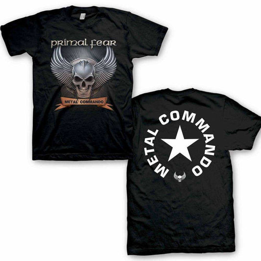 Primal Fear Metal Command Mens T-Shirt - Primal Fear - Flyclothing LLC