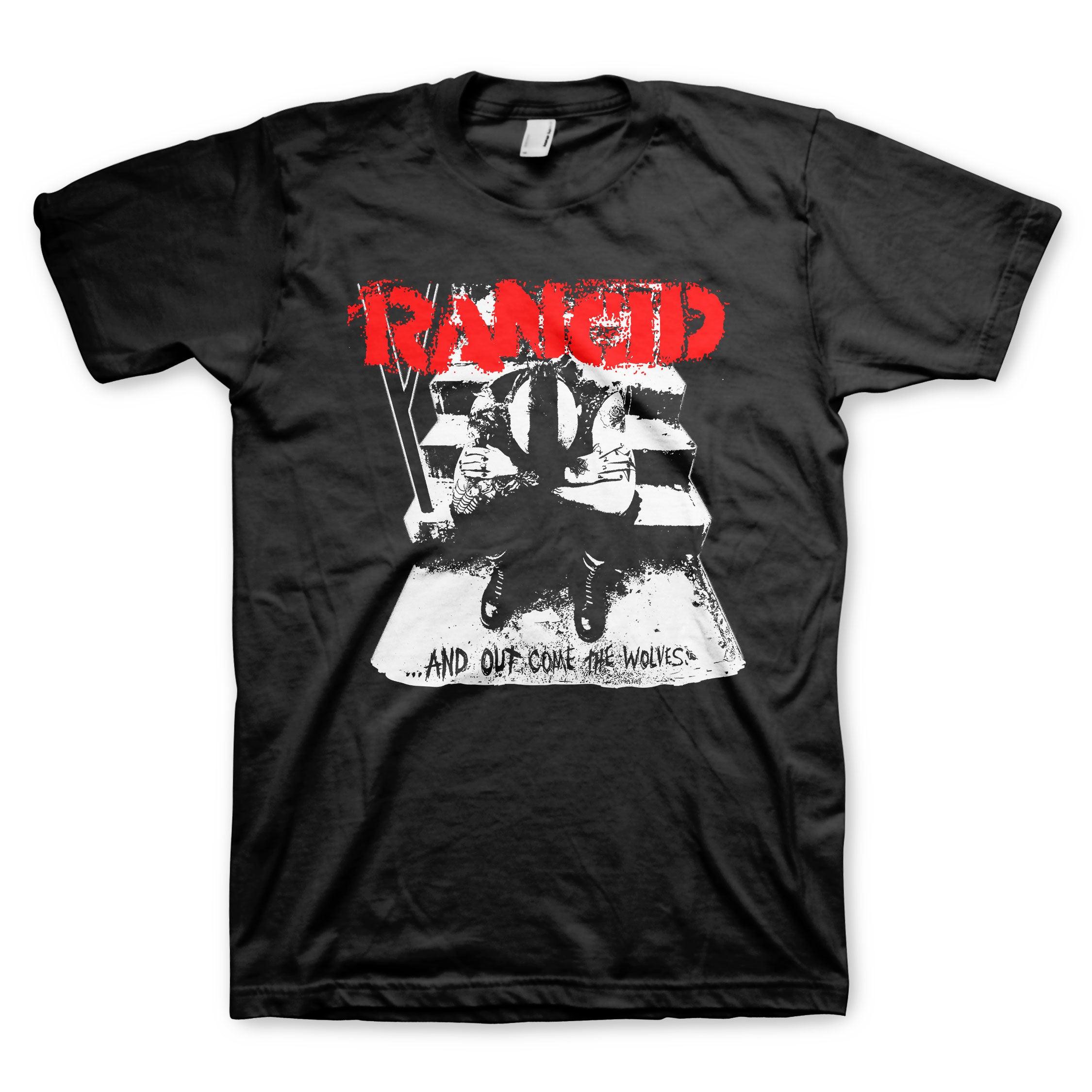 Rancid And Out Come The Wolves Mens T-Shirt - Flyclothing LLC