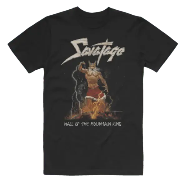 Savatage Hall of the Mountain King Mens T-Shirt - Savatage - Flyclothing LLC