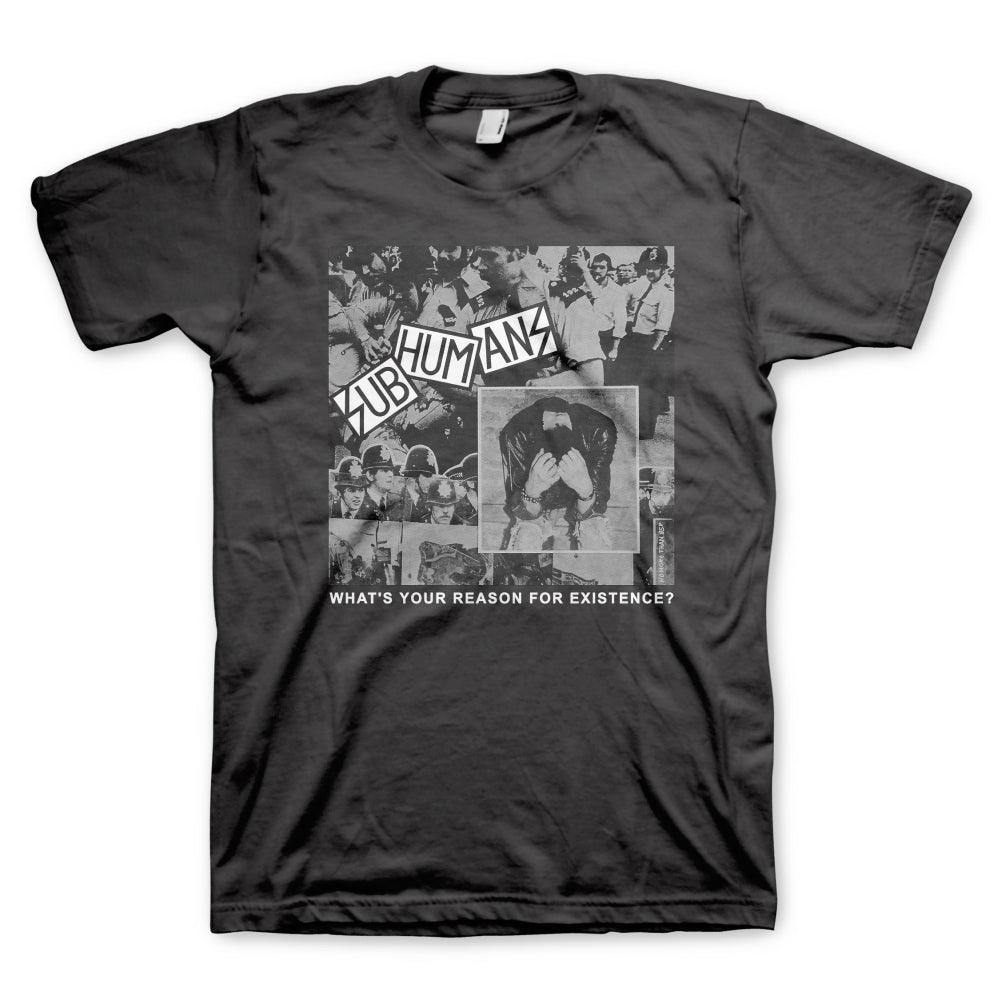 Subhumans Reason for Existance Mens T-Shirt - Subhumans