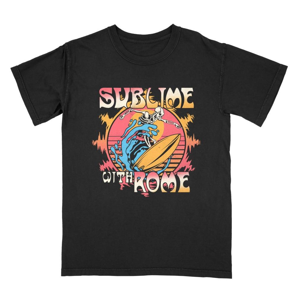 Sublime With Rome Death Surfer Mens T-Shirt - Flyclothing LLC