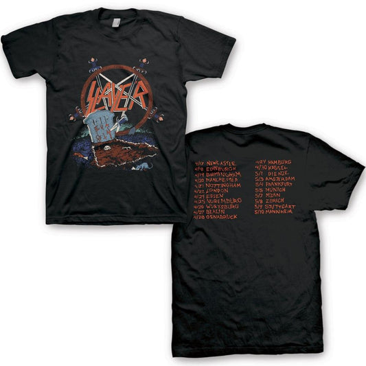 Slayer Open Grave Tour Mens T-Shirt - Flyclothing LLC