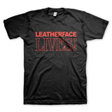 TCM Leatherface Lives Mens T-Shirt - Texas Chainsaw Massacre - Flyclothing LLC