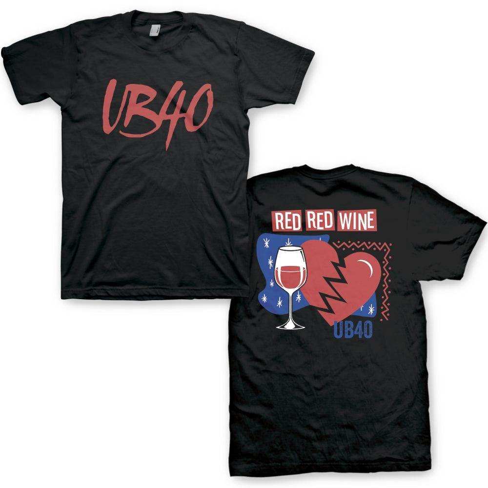 UB40 Red Red Wine Mens T-Shirt - UB40 - Flyclothing LLC