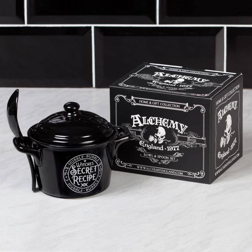 The Vault Witches Secret Recipe Bowl - Alchemy Gothic