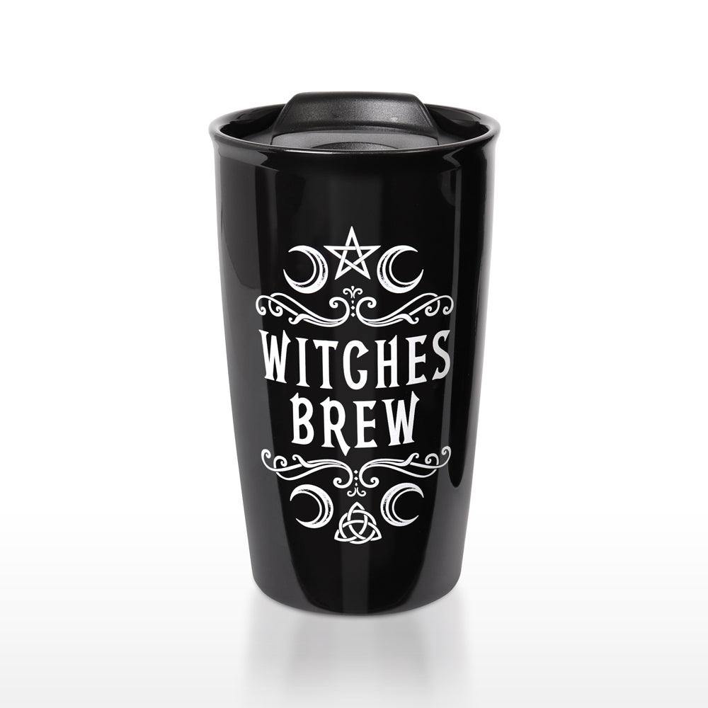 The Vault Crescent Witches Brew Double Walled Mug - Alchemy Gothic