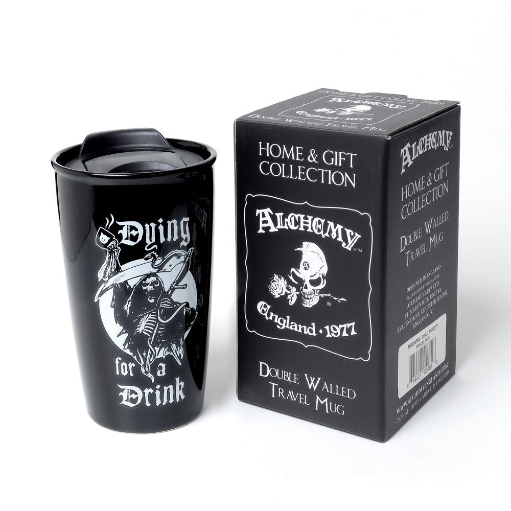 The Vault Dying for a Drink: Double Walled Mug - Flyclothing LLC