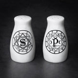 The Vault S' & 'P' Salt & Pepper set - Alchemy Gothic