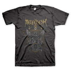 Melechesh Triangular Wings Black T-Shirt - Flyclothing LLC