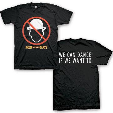 Men Without Hats We Can Dance Black T-Shirt - Flyclothing LLC
