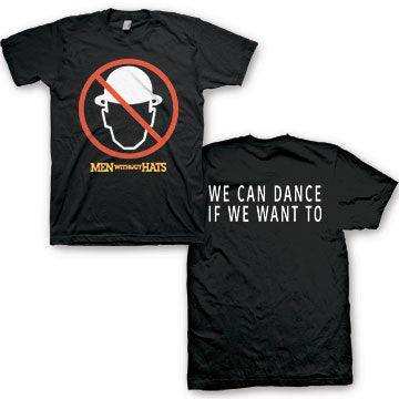 Men Without Hats We Can Dance Black T-Shirt - Men Without Hats - Flyclothing LLC