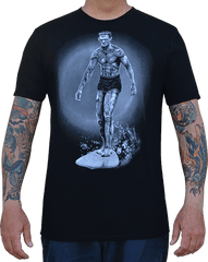 Midnight Rider Men's Tee Black - Lowbrow Art Company
