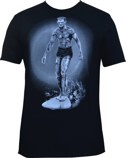 Midnight Rider Men's Tee Black - Lowbrow Art Company