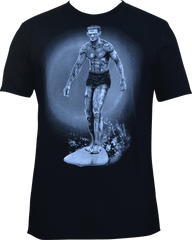 Midnight Rider Men's Tee Black - Lowbrow Art Company