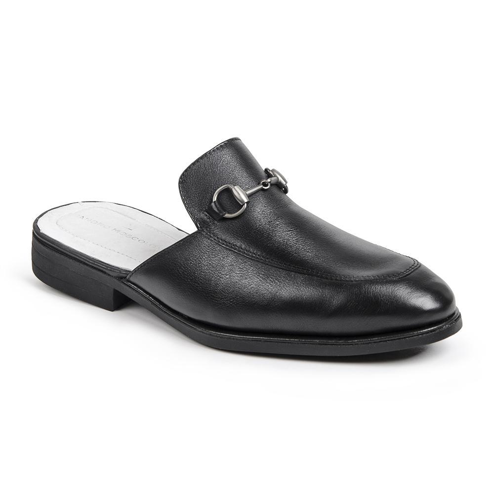 Sandro Moscoloni PREMIUM AIDEN BLACK MULE COLLECTION - Flyclothing LLC