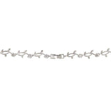 Rhodium Plated Vineyard Necklace - JGI - Flyclothing LLC