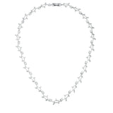 Rhodium Plated Vineyard Necklace - JGI - Flyclothing LLC