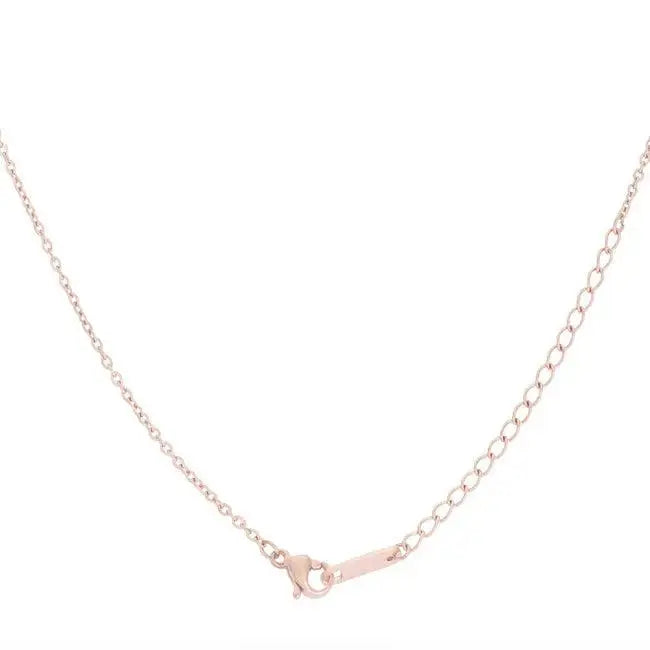 Arianna Rose Gold Stainless Steel Arrow Necklace - JGI - Flyclothing LLC