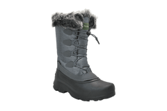 Northikee Womens Lace Winter Boots Grey - Flyclothing LLC