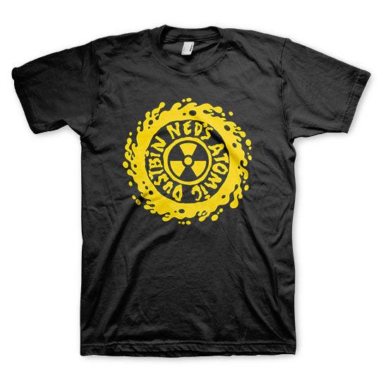 Ned’s Atomic Dustbin Gold Swirl T-Shirt - Flyclothing LLC