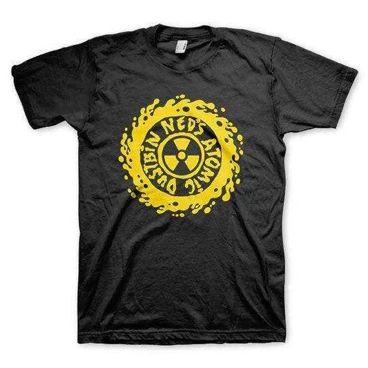 Ned’s Atomic Dustbin Gold Swirl T-Shirt - Ned’s Atomic Dustbin - Flyclothing LLC