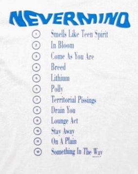Nirvana Nevermind Vintage White T-Shirt - Nirvana - Flyclothing LLC