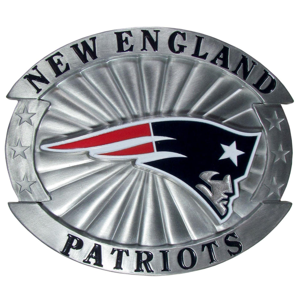 New England Patriots Oversized Belt Buckle - Siskiyou Buckle