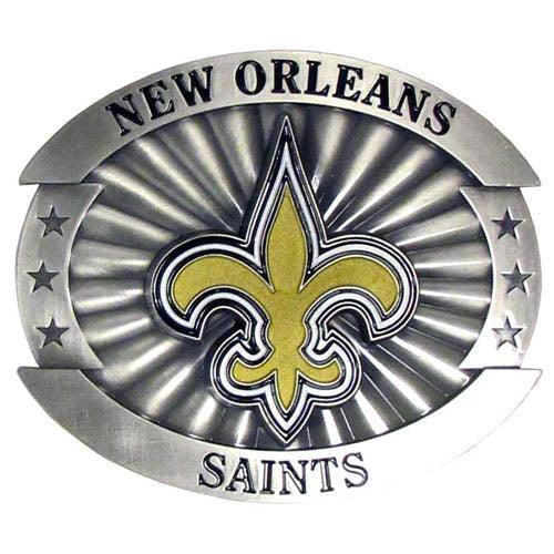 New Orleans Saints Oversized Belt Buckle - Siskiyou Buckle