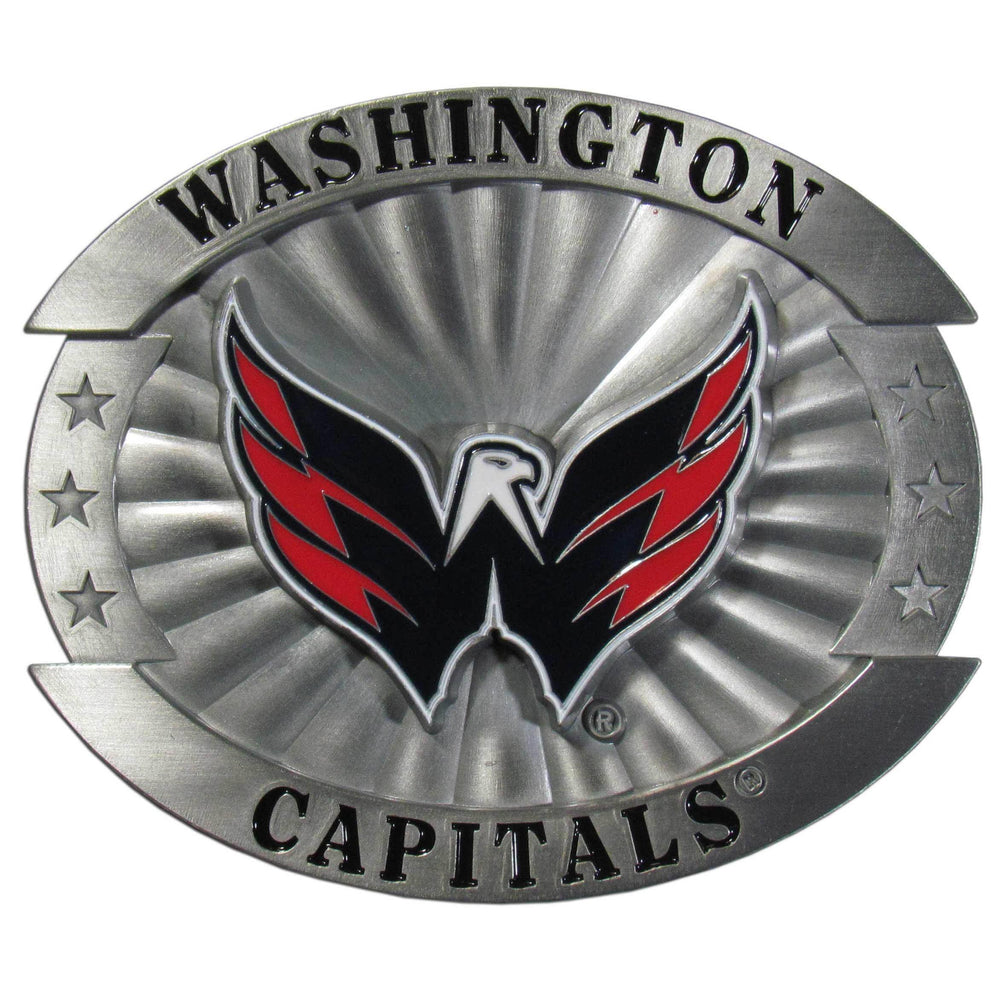 Washington Capitals® Oversized Belt Buckle - Siskiyou Buckle
