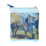 Cowgirl Split Skirt Leather Western Coin Purse - Rockmount Clothing - Flyclothing LLC